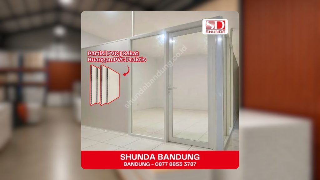 Sekat PVC Bandung Murah untuk Ruangan Modern